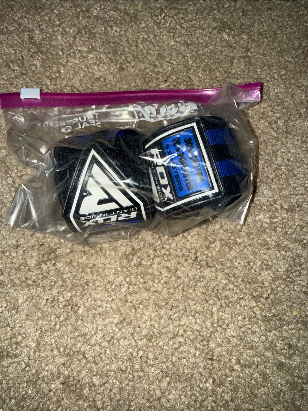 Rawlings Black and Royal Blue Athletic Hand Wraps